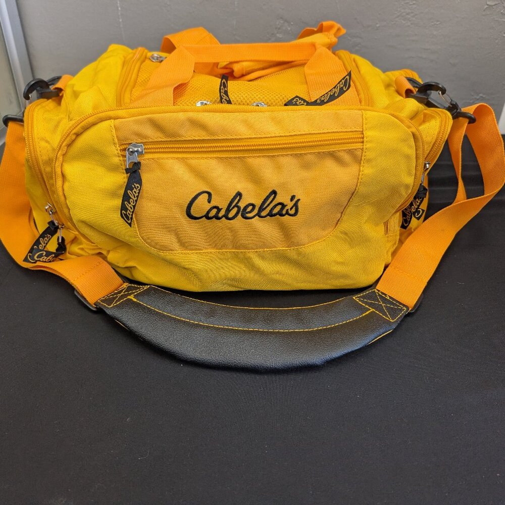 Cabela's Catch-All Gear Duffle Bag Hiking Carry-On Tackle Fishing Organizer